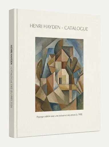 Couverture du catalogue raisonné de l'œuvre peint d'Henri Hayden