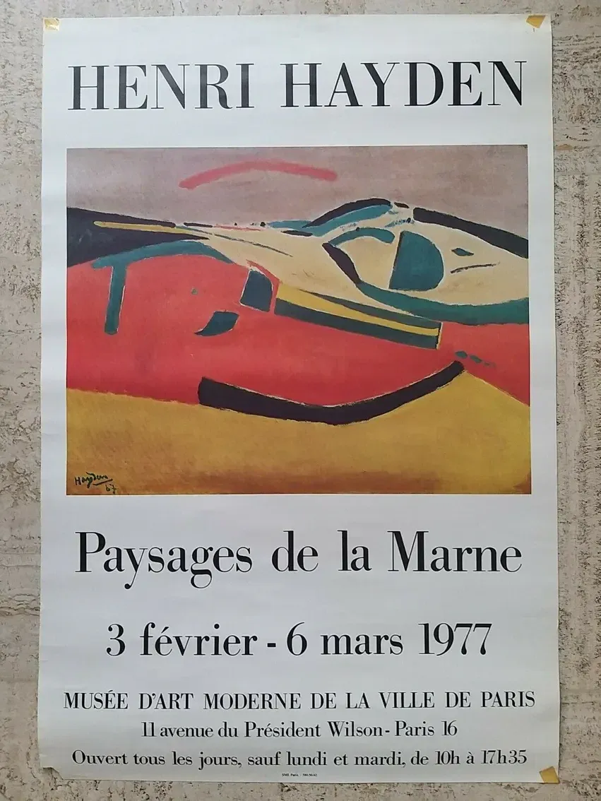 Vue de l'exposition Hayden Œuvres tardives à la Galerie des Beaux-Arts